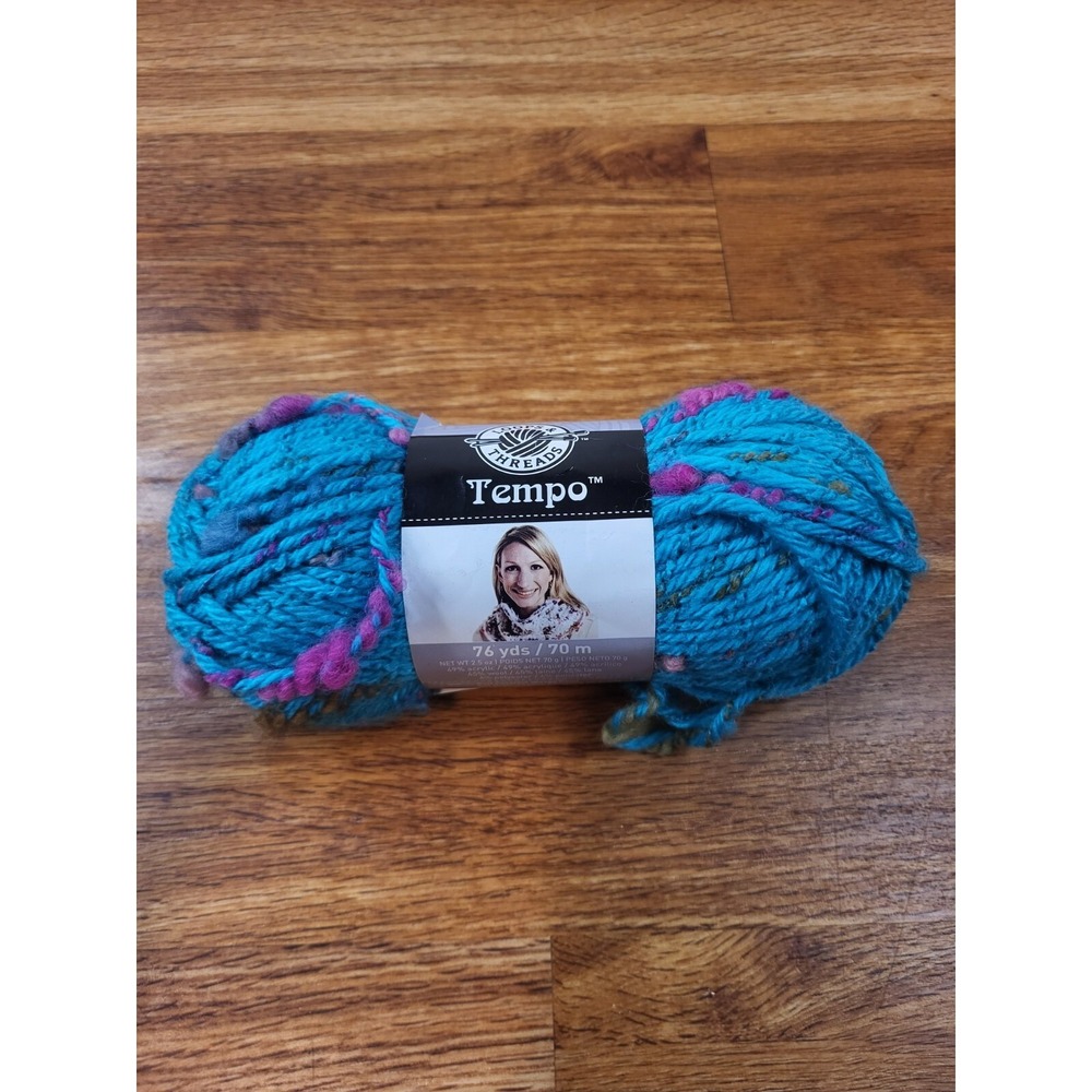 Loops‎ & Threads Tempo Yarn Tropical Turquoise